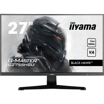 Monitor IIyama Gaming Black Hawk G-MASTER G2755HSU-B1 27 inch FHD 1 ms 100 Hz FreeSync