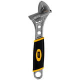 Deli Tools Cheie reglabilă cu mâner din plastic EDL30108, 8" (argintiu)