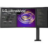 Monitor LG LED 34WP88CP-B Curbat 34 inch UWQHD IPS 5 ms 60 Hz USB-C HDR FreeSync