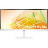 Monitor Samsung ViewFinity S6 S65TC LS34C650TAUXEN Curbat 34 inch UWQHD VA 5 ms 100 Hz Thunderbolt HDR FreeSync