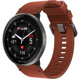 Smartwatch Polar Ignite 3 Titanium Leather- and Silicone Band