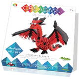 Origami Creagami 3D Dragon 481 Pieces