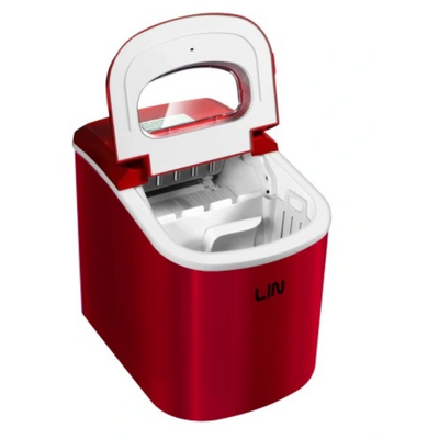 LIN Portable ice cube maker ICE PRO-R12 red