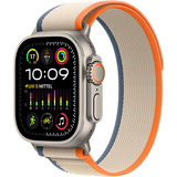 Smartwatch Apple Ultra 2 LTE 49mm Titanium Case with Trail Loop S/M - Orange/Beige