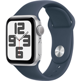 Smartwatch Apple SE2 (2023) V2 GPS 40mm Silver Aluminium Case with Sport Band S/M - Storm Blue