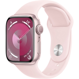 Smartwatch Apple Series 9 GPS 41mm Pink Aluminium Case with Sport Band M/L - Light Pink