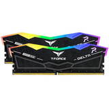 Memorie RAM Team Group Delta RGB DDR5 32GB 7800 MHz CL 38 Dual-Kit DIMM, XMP, Black
