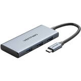 Docking Station Vention USB-C la HDMI, 3x USB 3.0, SD, TF TOOHB 0,15 m Gri