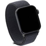 Smartwatch Apple Watch SE (2023) GPS, Retina LTPO OLED Capacitive touchscreen 1.57", Bluetooth, Wi-Fi, Bratara Sport Loop, Carcasa Aluminiu 40mm, Rezistent la apa (Negru)