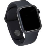 Smartwatch Apple Watch 9 GPS, 41mm Midnight Aluminium Case, Midnight Sport Band - S/M