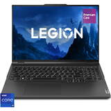 Laptop Lenovo Gaming 16'' Legion Pro 5 16IRX9, WQXGA IPS 240Hz G-Sync, Procesor Intel Core i9 14900HX (36M Cache, up to 5.80 GHz), 32GB DDR5, 1TB SSD, GeForce RTX 4070 8GB, No OS, Onyx Grey, 3Yr Onsite Premium Care