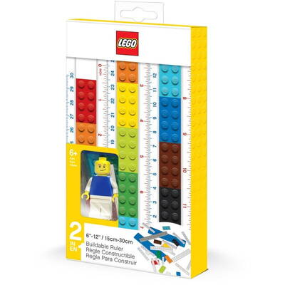 LEGO Rigla de caramida cu o minifigurina 52558