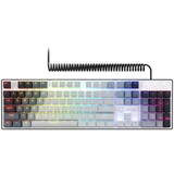 Tastatura LORGAR Gaming Azar 514 White RGB Linear Dream Switch Mecanica