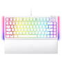 Tastatura RAZER Gaming BlackWidow V4 75% White Orange Tactile Gen-3 Switch Mecanica
