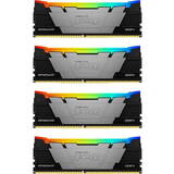 Memorie RAM Kingston FURY Renegade RGB Black Intel XMP 2.0, 128GB, DDR4-3200MHz, CL16, Quad Channel