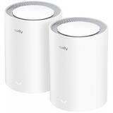Router Wireless Cudy M3000_W(2-pack) Wi Fi Mesh AX300 2.5GE