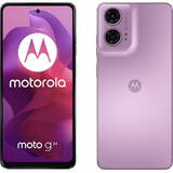 Smartphone MOTOROLA Moto G24, 128GB, 4GB RAM, Dual SIM, 4G, Tri-Camera, Pink Lavender