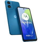 Smartphone MOTOROLA Moto G04, 64GB, 4GB RAM, Dual SIM, 4G, Dual-Camera, Satin Blue