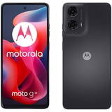 Smartphone MOTOROLA Moto G24, 128GB, 4GB RAM, Dual SIM, 4G, Tri-Camera, Matte Charcoal