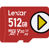 512GB microSDXC PLAY UHS-I/A2/U3 R160/W100 (V30)