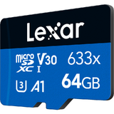 Card de Memorie Lexar 64GB microSDXC 633x UHS-I/A1/U3/10 R95/no adap (V30)