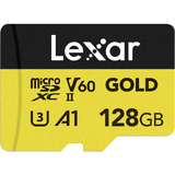 128GB microSDXC GOLD UHS-II/C10/A1/U3 R280/W100 (V60)