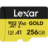 256GB microSDXC GOLD UHS-II/C10/A1/U3 R280/W100 (60)