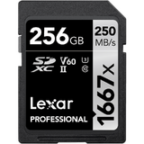 Card de Memorie Lexar 256GB SDXC Pro 1667X UHS-II U3 R250/W120 (V60)