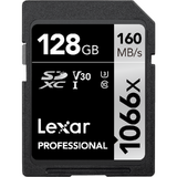 Card de Memorie Lexar 128GB SDXC Pro 1066x U3 UHS-I R160/W120 (V30)