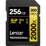 Card de Memorie Lexar 256GB SDXC Pro 2000X UHS-II U3 R300/W260 (V90)