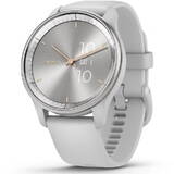 Vivomove Trend, Silicone band, Silver Stainless Steel Bezel cu carcasa Mist Grey