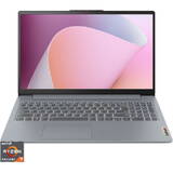 Laptop Lenovo 15.6'' IdeaPad Slim 3 15ABR8, FHD IPS, Procesor AMD Ryzen 7 7730U (16M Cache, up to 4.5 GHz), 16GB DDR4, 1TB SSD, Radeon, No OS, Arctic Grey