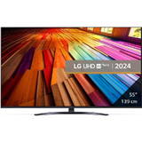 Smart TV 55UT81003LA Seria UT81 139cm gri inchis 4K UHD HDR
