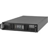 UPS QOLTEC 52287 for RACK  3kVA  3000W  Power factor 1.0  LCD  EPO  USB  On-line