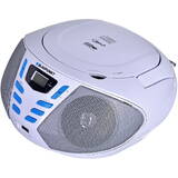 BB7-WH portable stereo system Digital 2.4 W FM Grey MP3 playback