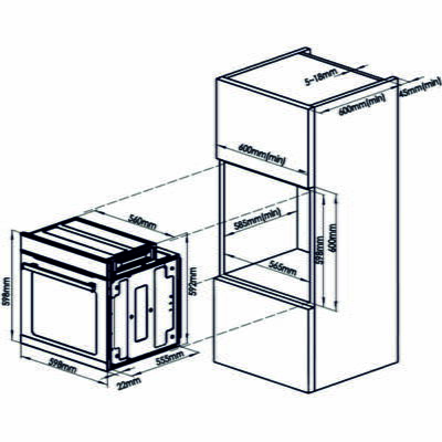 Samus Cuptor Incorporabil SC625GDX5