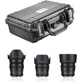 Set de bază de Obiective Samyang Video DSLR Sony E