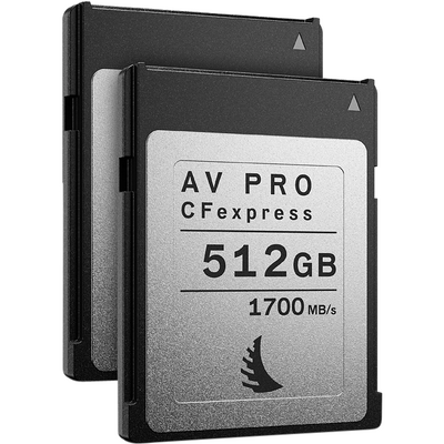 Card de Memorie Angelbird CFexpress AV PRO (Match Pack Nikon D6) (R1700) 512GB  2 PACK
