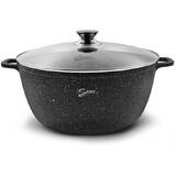 Oala cu capac din aluminiu turnat, 36x16 cm, 13.5L - TOL36-OC, Toledo Line