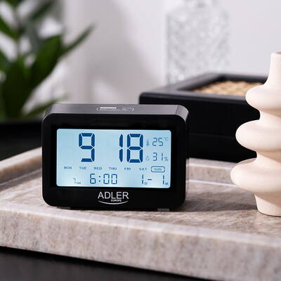 Adler Ceas cu alarma pe baterii AD1196B
