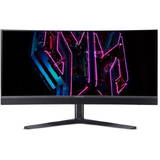 Monitor Acer Gaming OLED Predator 34" X34Vbmiiphuzx, 3440 x 1440, HDMI, DisplayPort, Ecran curbat, Boxe, 175 Hz, 0.1 ms (Negru)