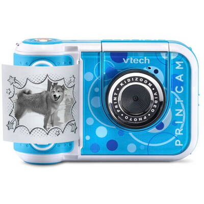 Aparat foto compact VTech Kidizoom Print Cam blue
