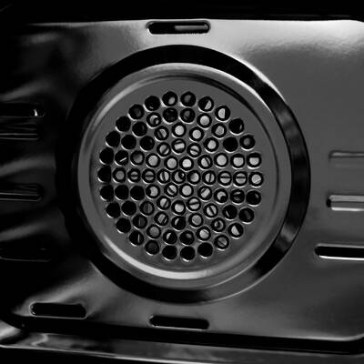 Aragaz electric Samus SM664VTE, 4 zone de gatit vitroceramice, latime 60 cm, cuptor cu 10 functii, grill, convectie 3D, timer digital, lumina interioara, argintiu