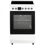 SM564VTE, 4 zone de gatit vitroceramice, latime 50 cm, cuptor cu 10 functii, grill, convectie 3D, timer digital, lumina interioara, alb