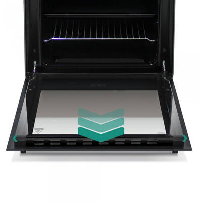 Aragaz pe gaz Samus SM664MPGS, 4 arzatoare, cuptor pe gaz 70 litri, 1 arzator Wok, aprindere electrica, dispozitiv siguranta plita si cuptor, timer, grill, latime 60 cm, maro