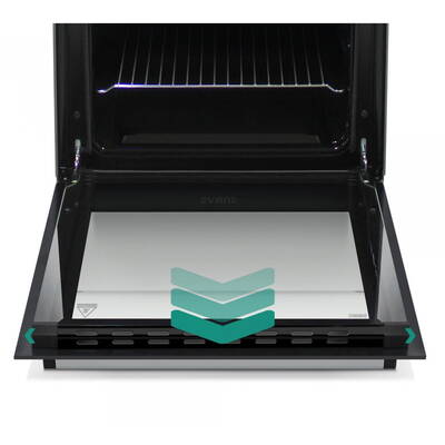 Aragaz pe gaz Samus SM561APBS, 4 arzatoare, cuptor pe gaz 54 litri, aprindere electrica plita, dispozitiv siguranta plita si cuptor, geam dublu la cuptor, timer mecanic, capac metalic, latime 50 cm, alb