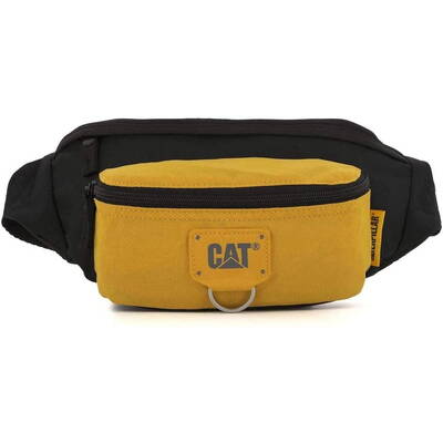 Caterpillar Borseta Millennial Classic - Raymond, material 600D HD polyester - negru cu galben