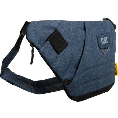 Caterpillar Borseta Millennial Classic - Jones, material 600D polyester - negru cu bleumarin