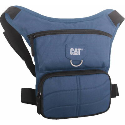 Caterpillar Borseta picior Millennial Classic - Steve, material 600D polyester - negru cu bleumarin