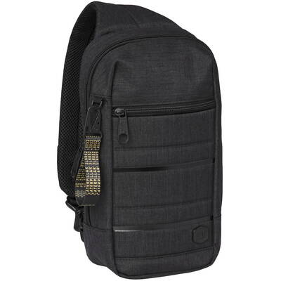 Caterpillar Borseta de umar Bizz Tools-Cross body, material 600D poliester, buzunar cu fermoar-negru